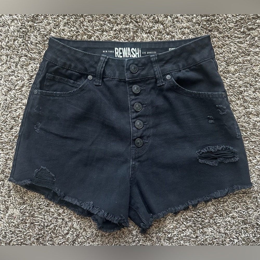 Rewash Super High Rise Wedge Vintage Reunion Shorts Women's 3/26